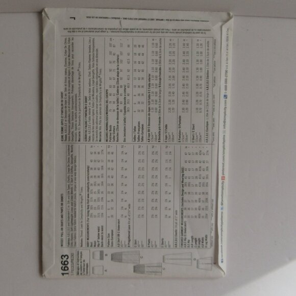 Simplicity 1663 Misses' Skirt Shorts & Pants Sewing Pattern Size 4-12 Uncut - Picture 2 of 8